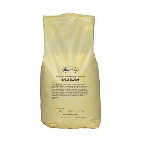 Speltbloem broodmeel - 2 kg.