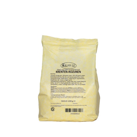 Krenten rozijnen broodmeel - 1 kg.