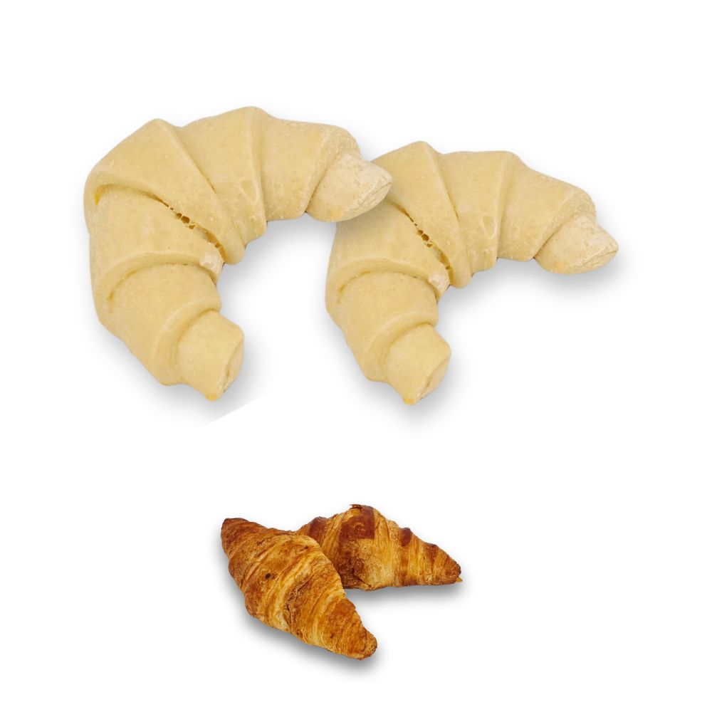 Luxe roomboter croissants - 2 stuks (zelf afbakken)