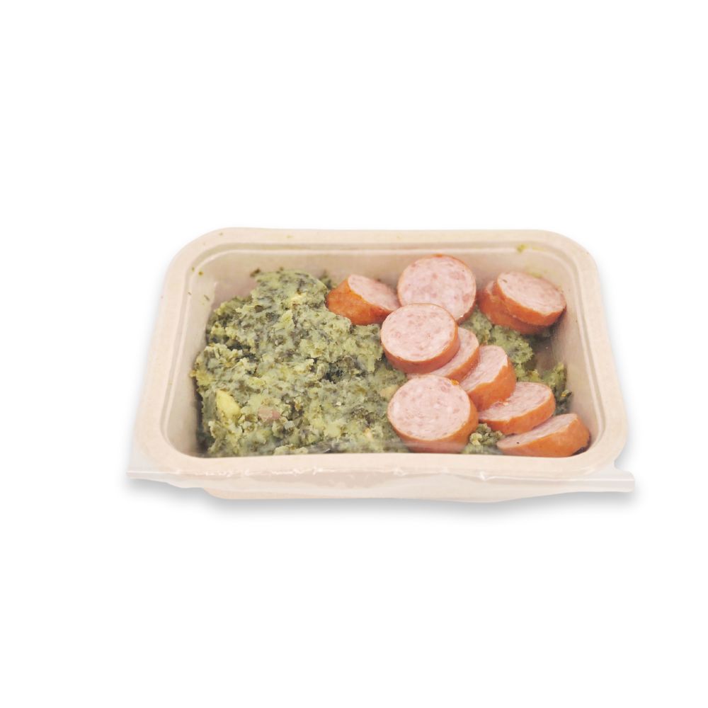 Stampot Boerenkool met Rookworst