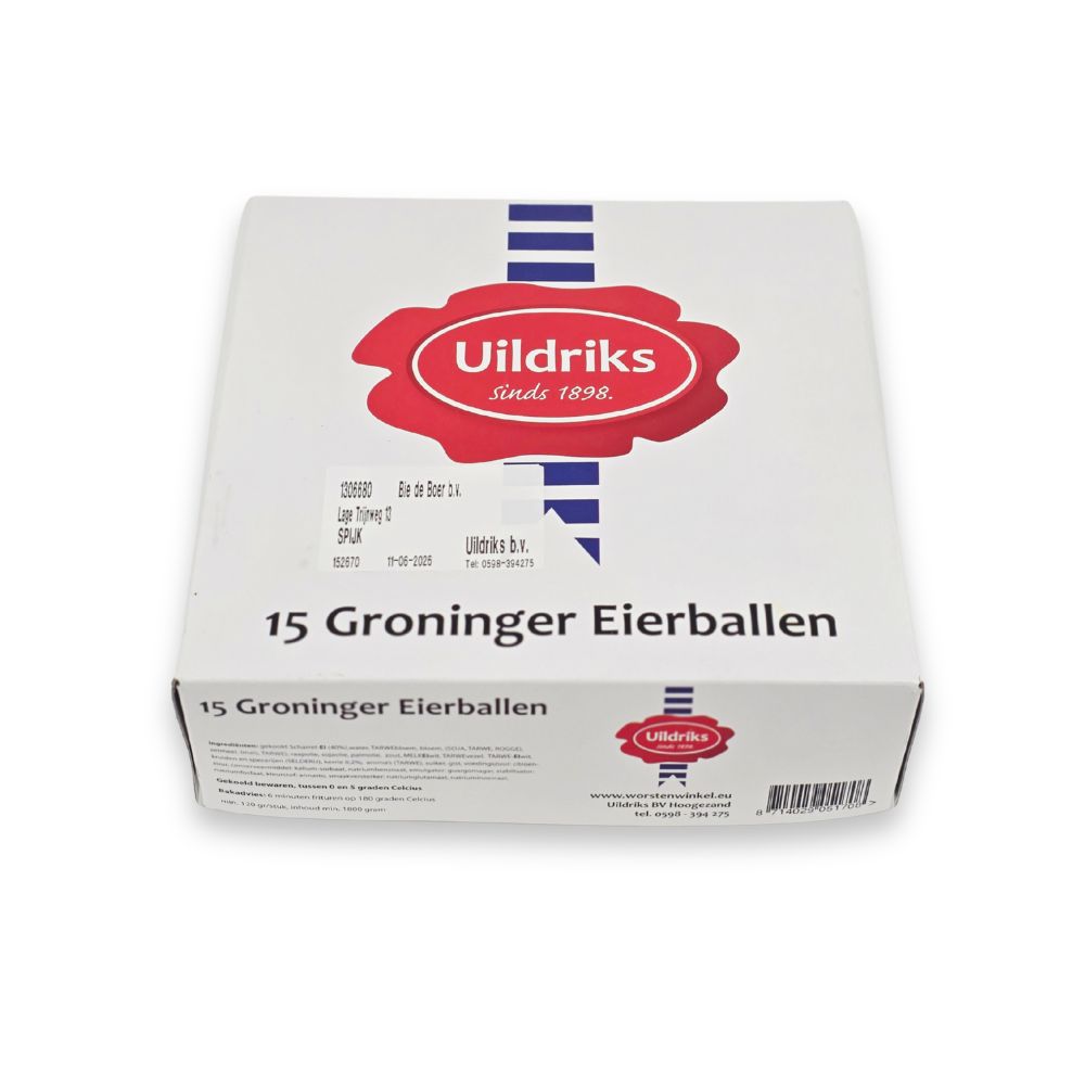 Groninger Eierbal  - 15 stuks