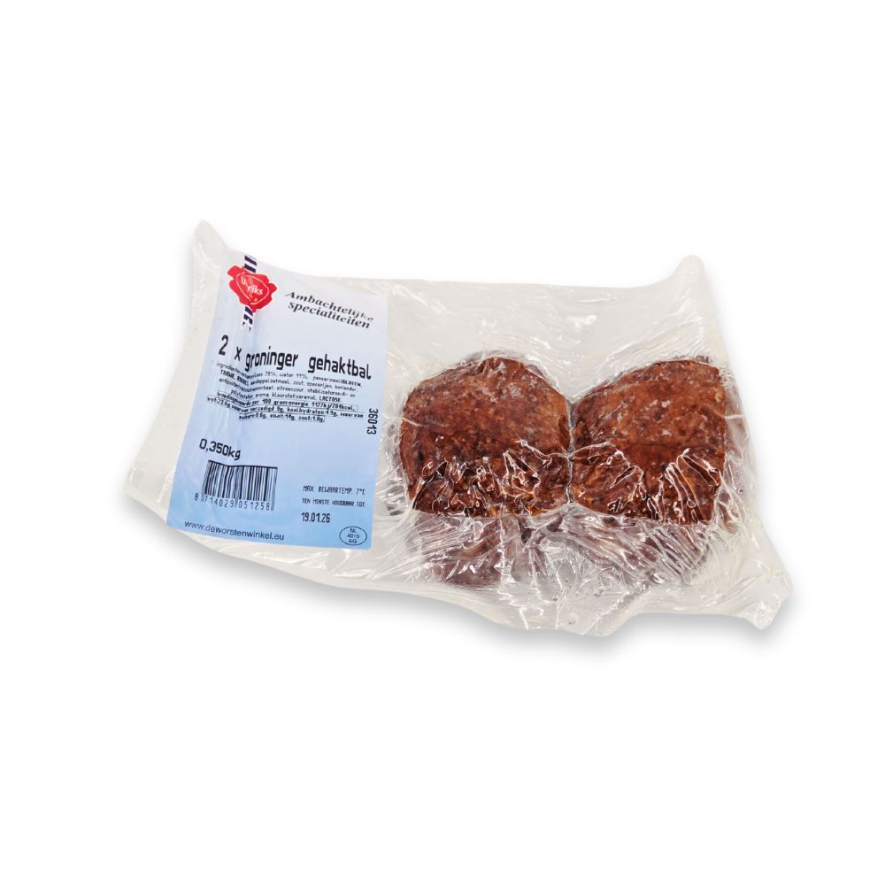 Groninger gehaktbal - 2 stuks