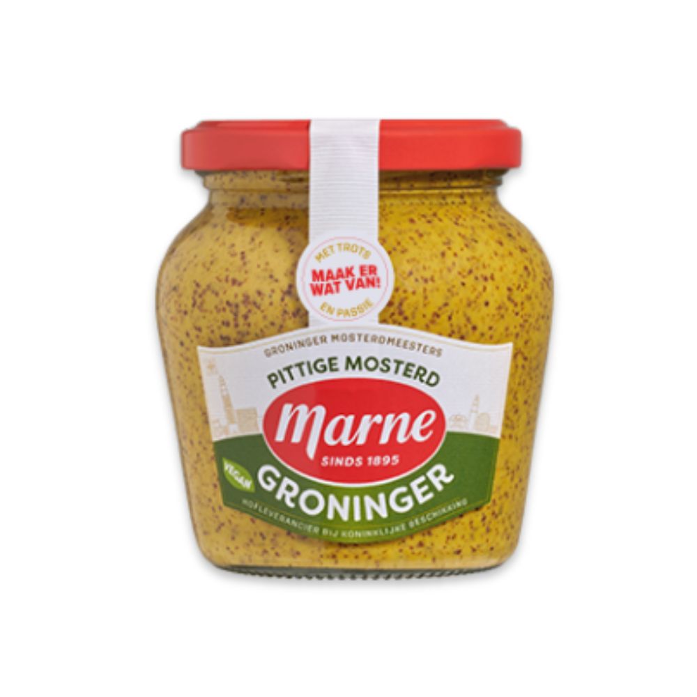 Groninger Mosterd Pittig-grof - 235 gram
