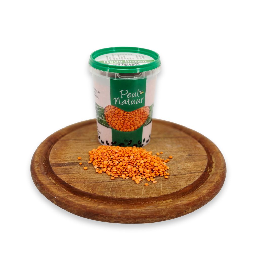 Linzen rood - 450 gram