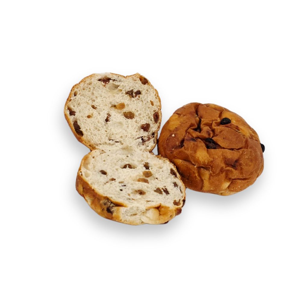 Rozijnenbollen - 4 stuks