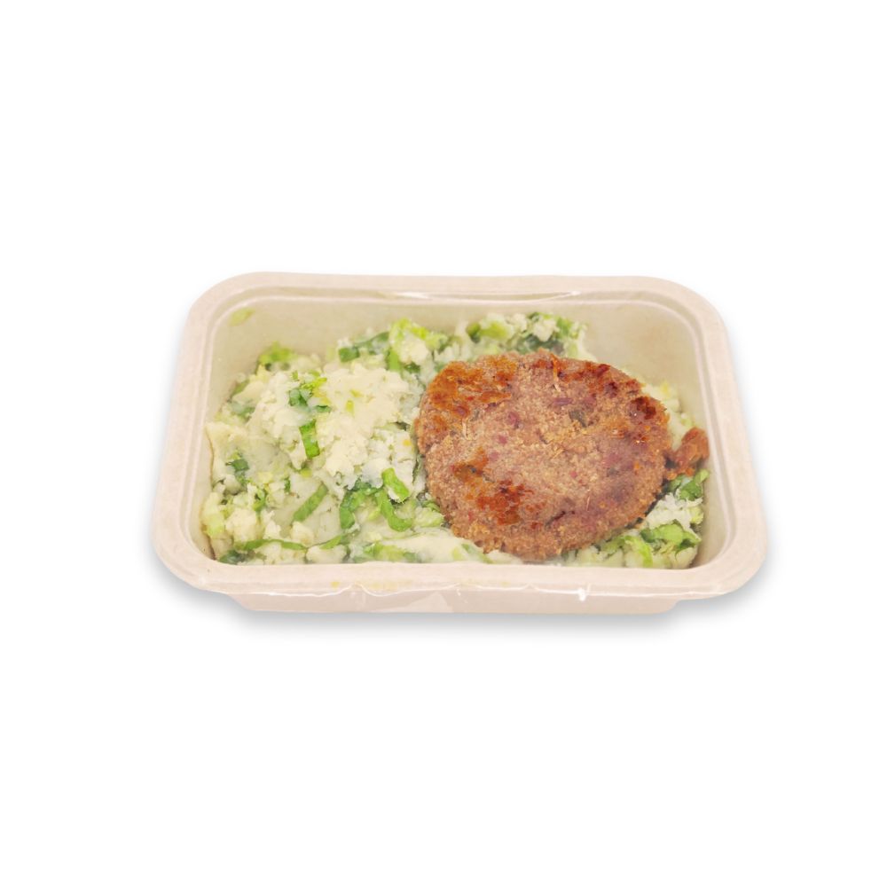 Stampot Andijvie met vlees