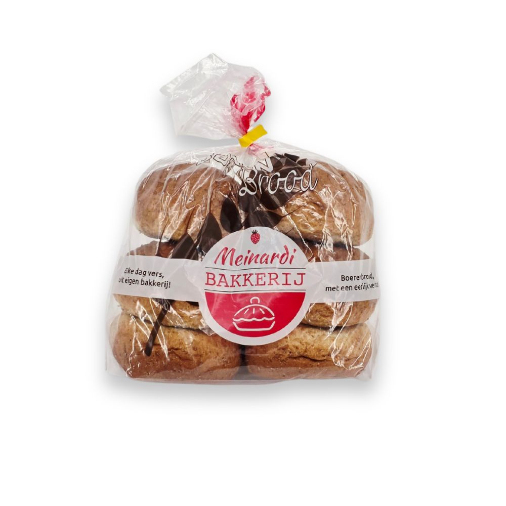 Tarwebollen - 6 stuks