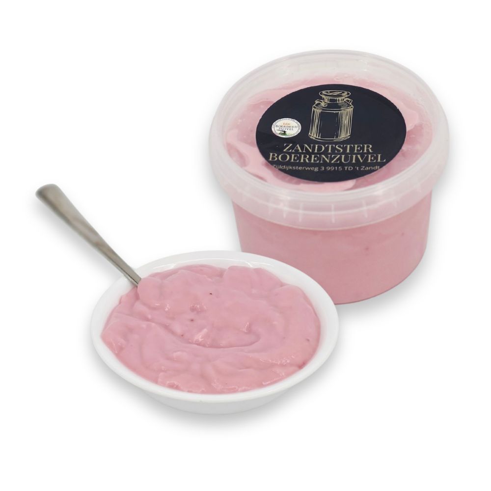 Vla Aardbei - 500 ml