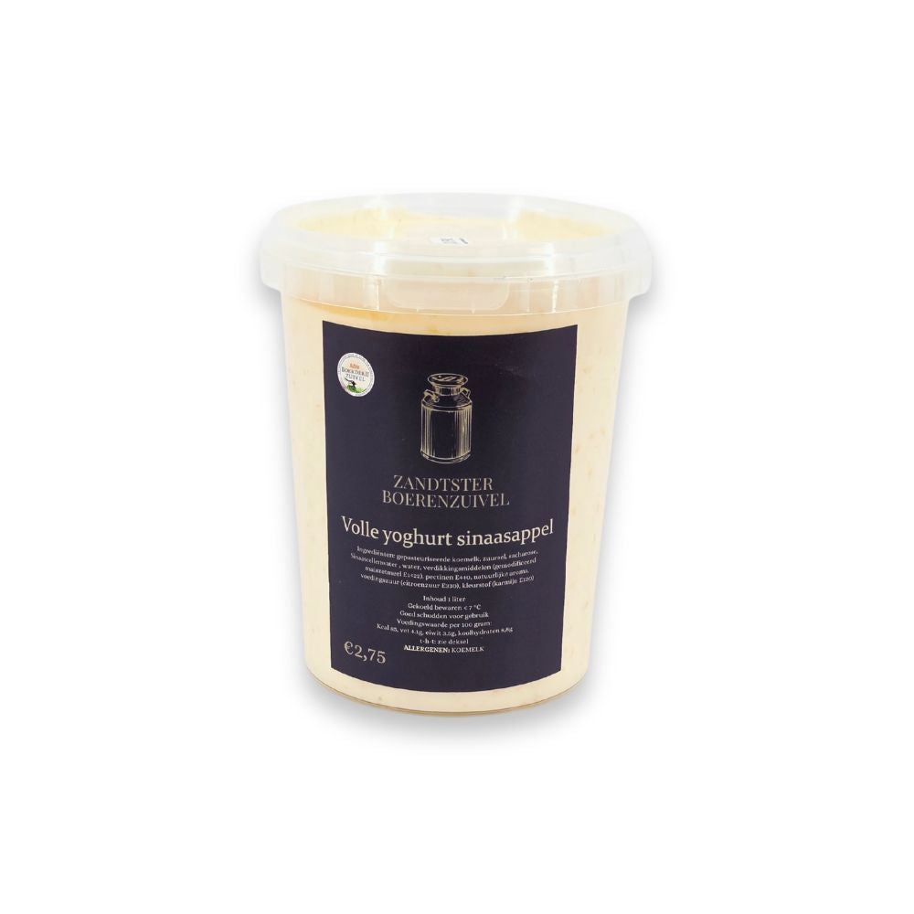 Volle Yoghurt Sinaasappel - 1 L