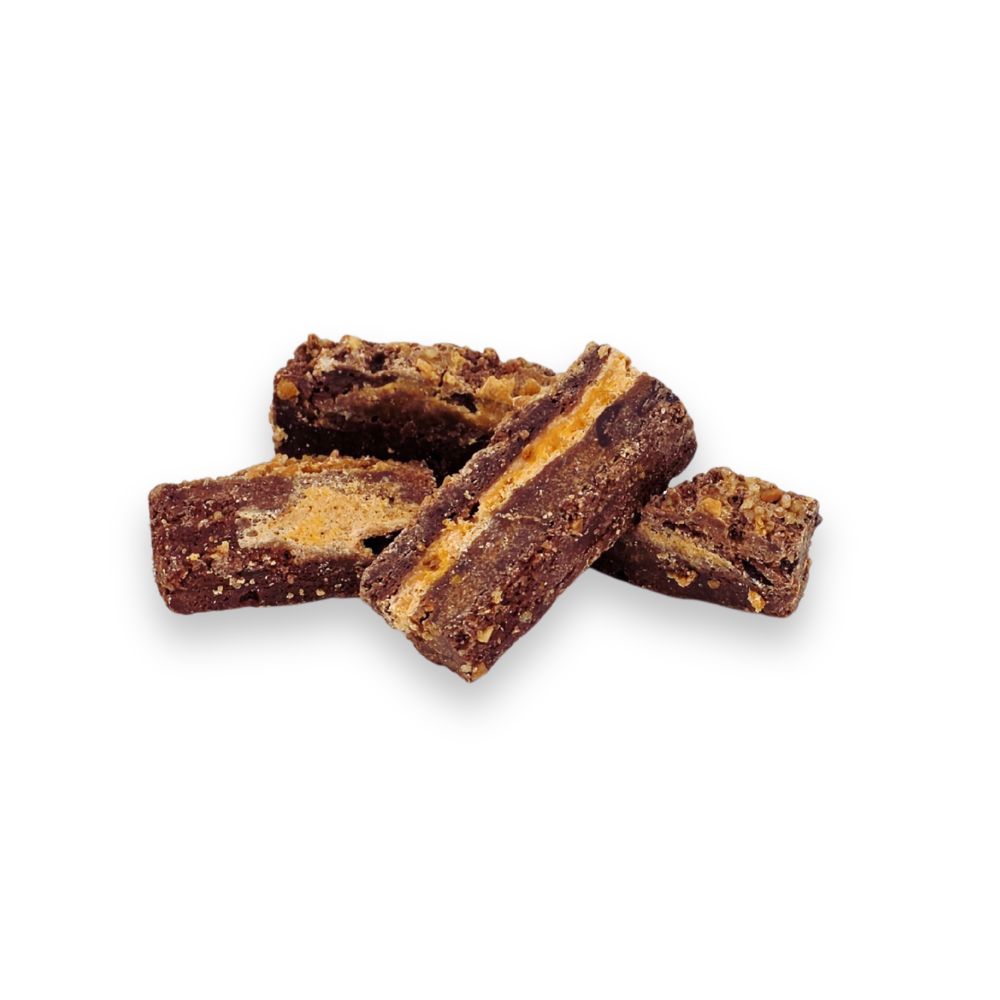 Browniekantjes div. smaken 1 bakje