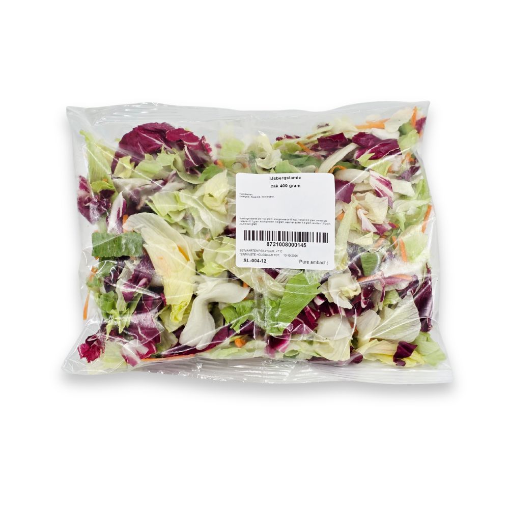 Ijsbergsla mix - 400 gram