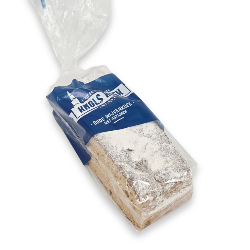 Oudewijvenkoek met Rozijnen - 500 gram