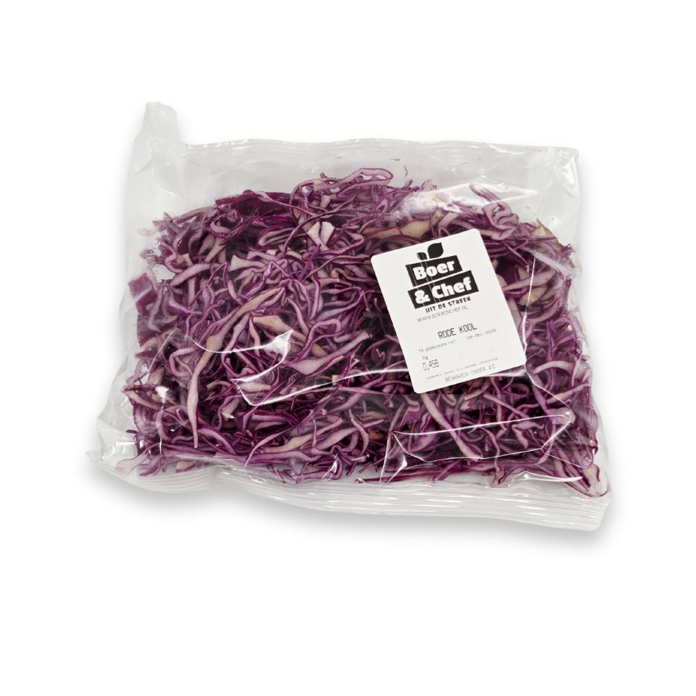 Rode kool gesneden - 300 gram